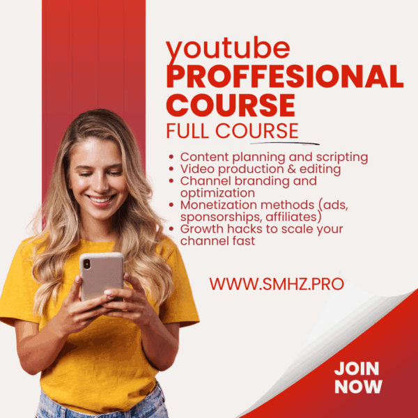 YouTube Professional Course
