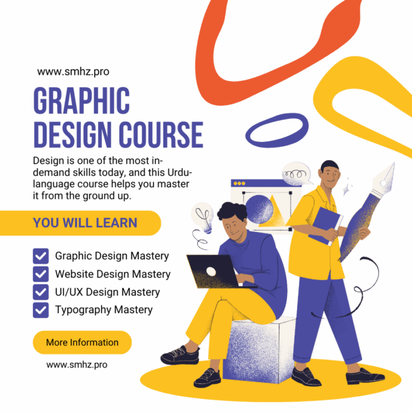 🎨 Graphic Design Complete Course (Urdu)