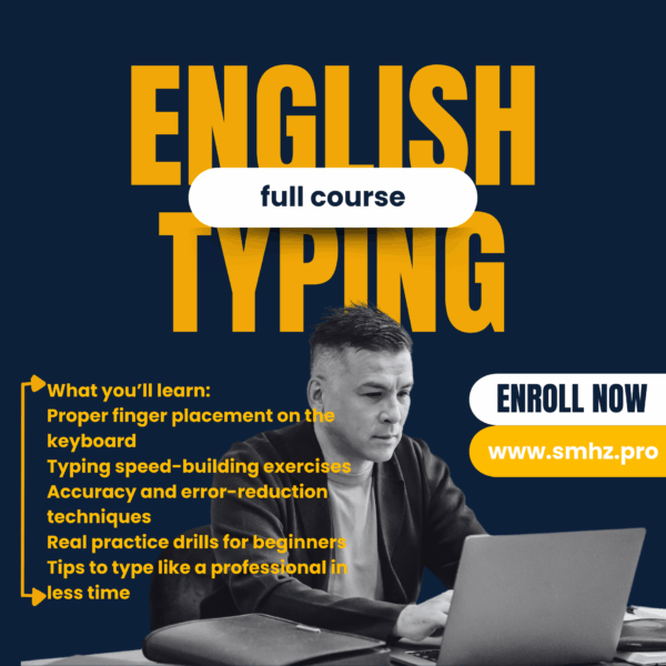 ⌨️ English Typing Full Course in One Video (Urdu)