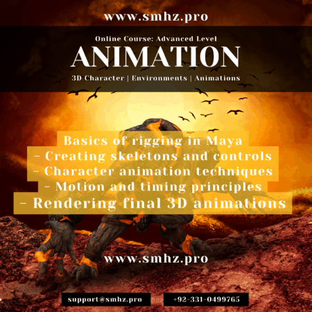 Motion Design School – Rigging and Animation in Maya