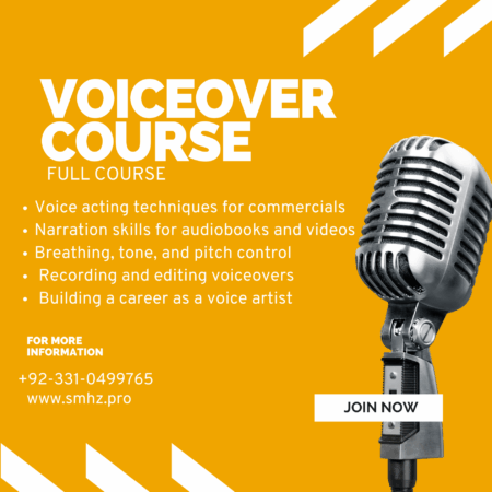 Professional Voice Over Course in Urdu