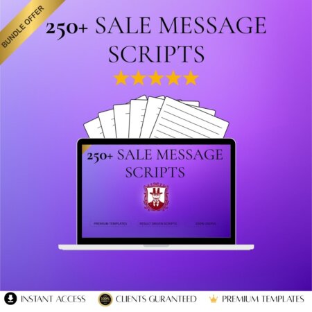 💬 “Sale Message Scripts – Ready-to-Use Templates”